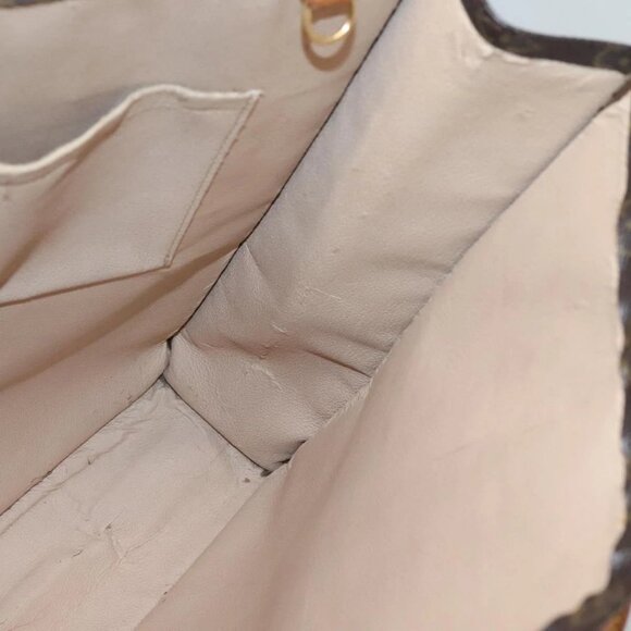 LOUIS VUITTON Monogram Sac Plat Hand Bag - Picture 13 of 16